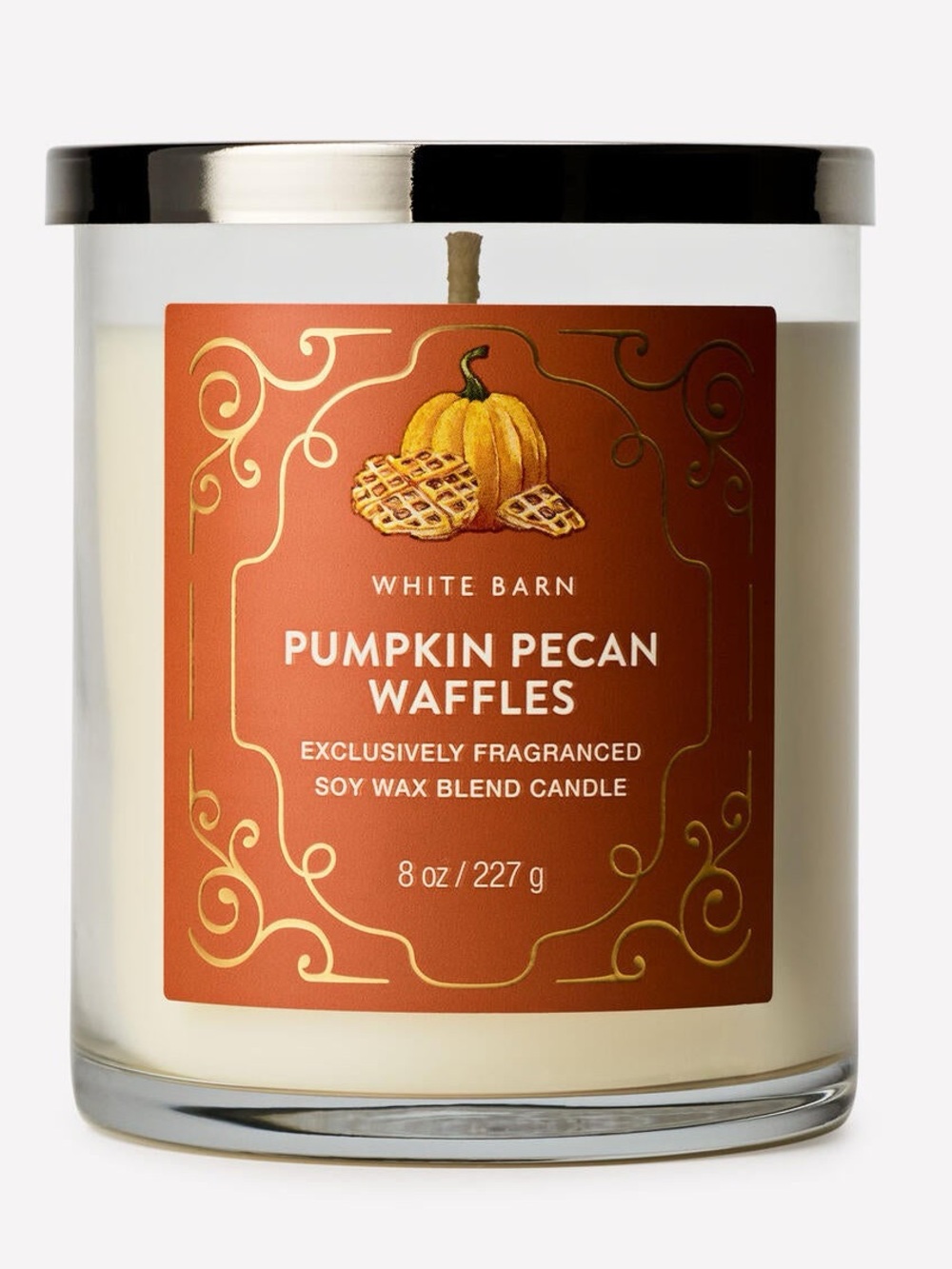 🧇 Bath & Body Works Pumpkin Pecan Waffles Single Wick Candle 🎃✨